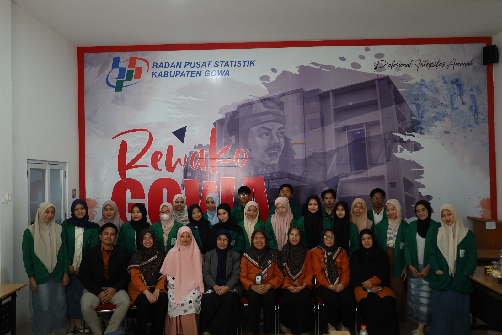 Dosen dan Mahasiswa UIN Alauddin Makassar Menghadiri Undangan Kegiatan Gerakan Literasi Statistik dalam Rangka HSN dan World Statistics Day 2025 di BPS Kabupaten Gowa